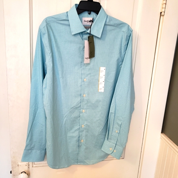 Goodfellow & Co Other - Goodfellow & Co. Blue Checkered Button Down